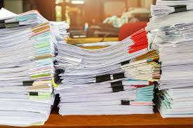 MOTION – Consideration and Noting –  Report on production of documents